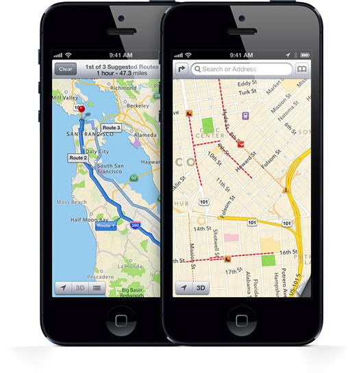 New iOS 6 Maps