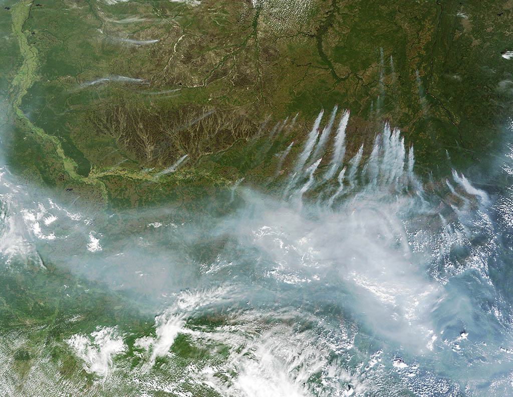 Siberia fires, June 2012