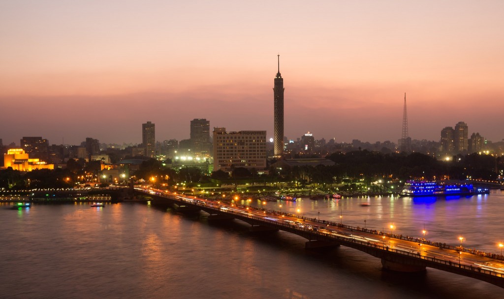 Cairo at dusk